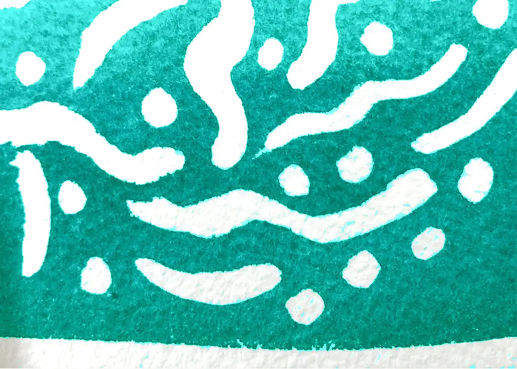 Efeito Masking Fluid